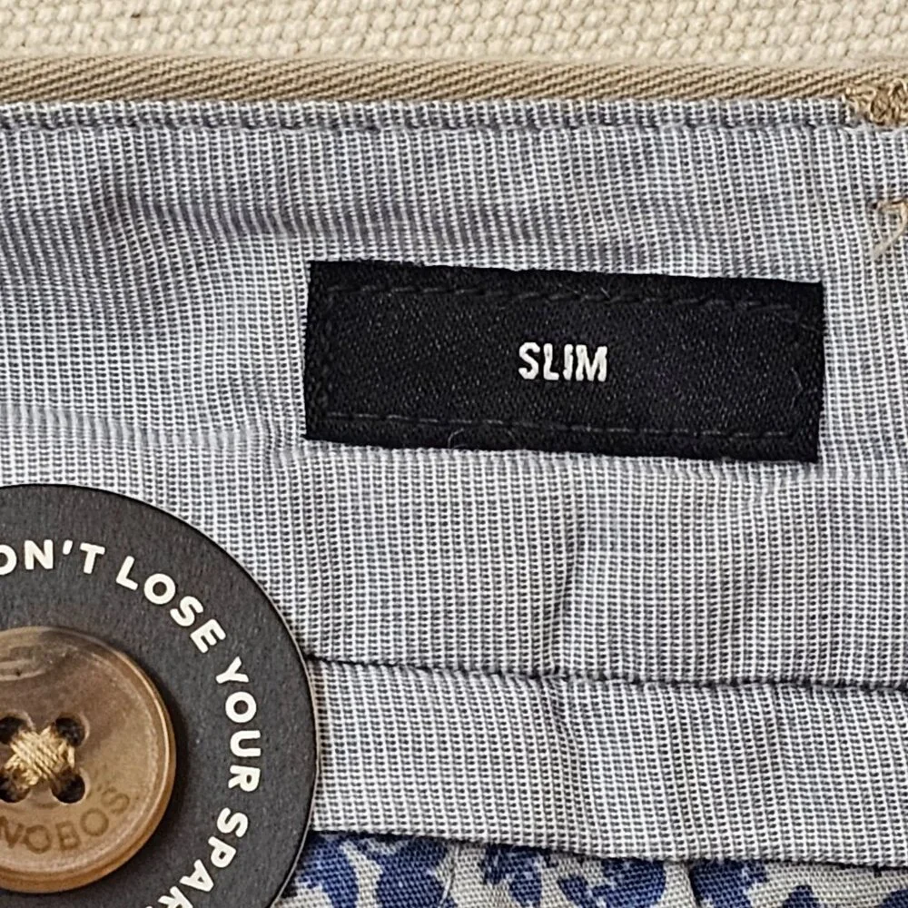 NWOT Bonobos Chino 2.0 Slim Pants 30/34